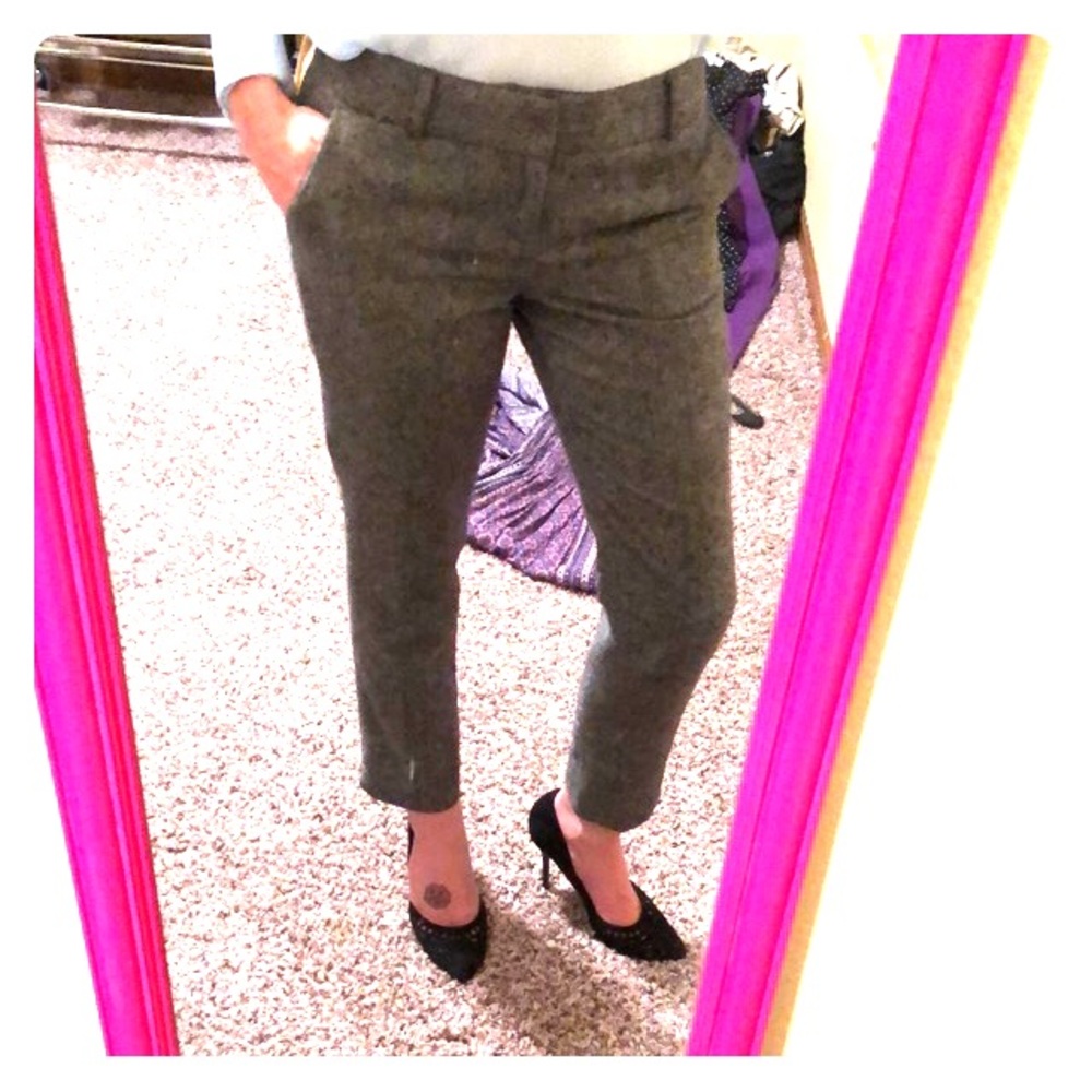 Banana Republic Martin fit ankle pant petite gray